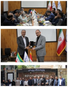 A High-Ranking Delegation from Al-Ameed and Al-Kafeel Universities in Iraq Visited Royan Institute.